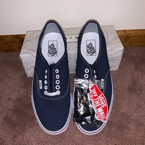Navy Blue Classic Vans